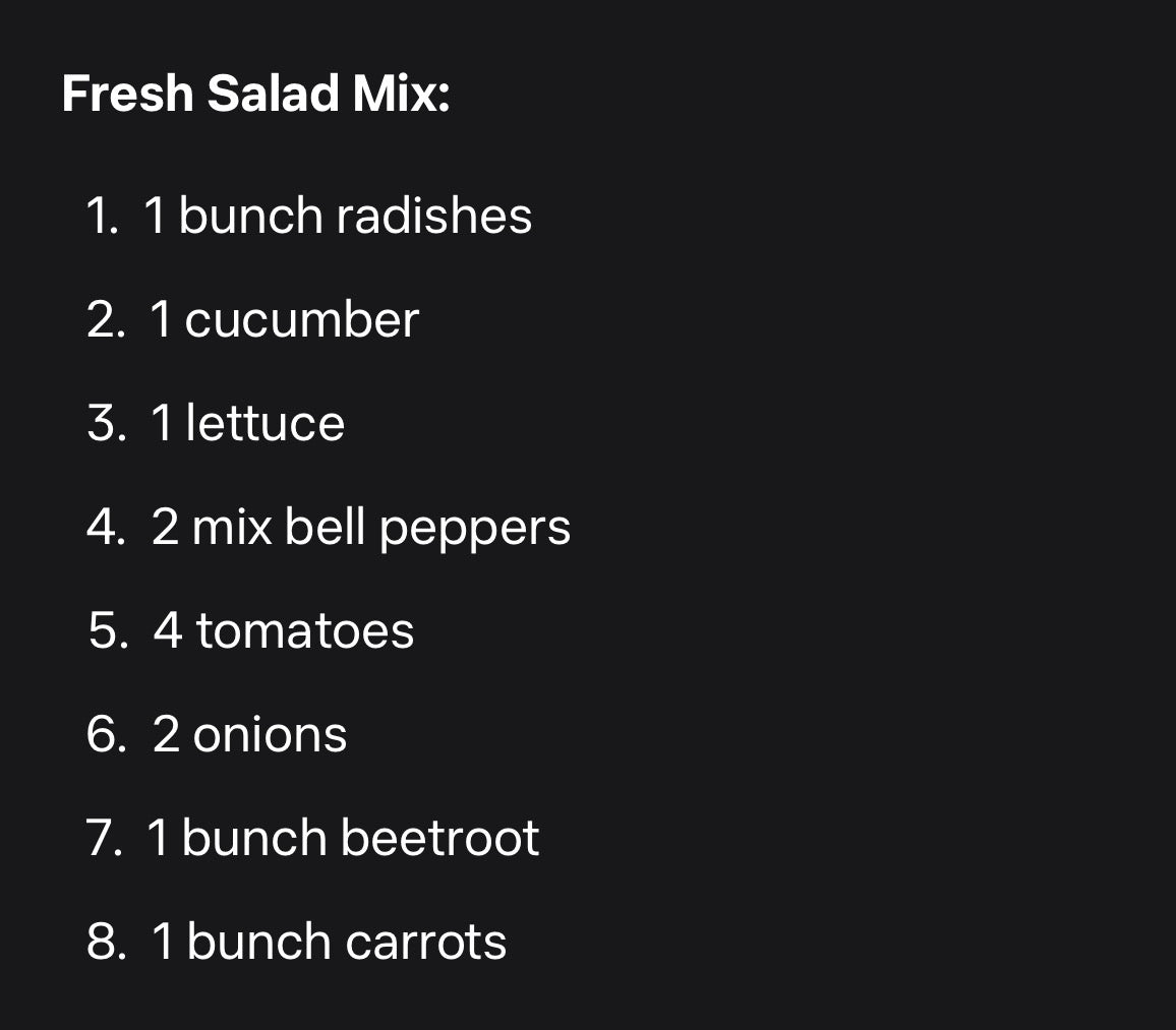 MIX SALAD BOX